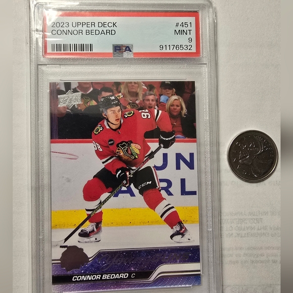 Connor Bedard PSA 9 - Picture 1 of 1